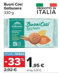 Galbusera - Buoni Cosi