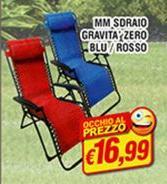 Maury's - Sdraio Gravità Zero Blu