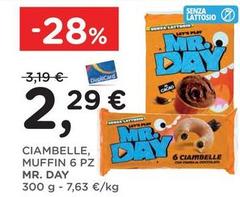 Mr. day - Ciambelle, Muffin 6 Pz