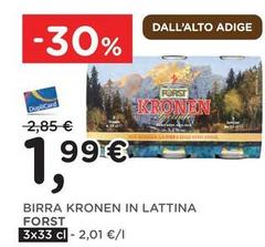 Forst - Birra In Lattina