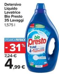 Bio Presto - Detersivo Liquido Lavatrice