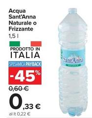 Sant'anna - Acqua Naturale O Frizzante