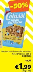 Colussi - Biscotti Con Gocce Di Cioccolato Gran Dispensa