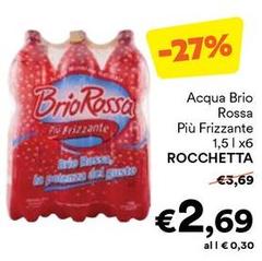 Rocchetta - Acqua Brio Rossa Più Frizzante