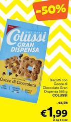 Colussi - Biscotti Con Gocce Di Cioccolato Gran Dispensa