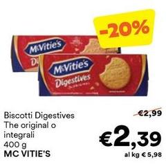Mc Vitie's - Biscotti Digestives The Original O Integrali