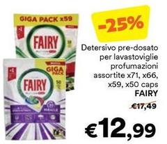 Fairy - Detersivo Pre Dosato Per Lavastoviglie