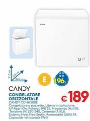 Candy - Congelatore Orizzontale