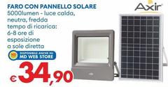Faro Con Pannello Solare