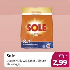 Sole - Detersivo Lavatrice In Polvere