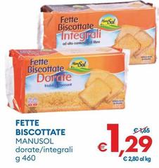 ManuSol - Fette Biscottate