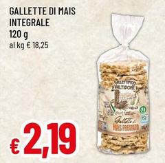 Valtidone - Gallette Di Mais Integrale