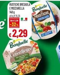 Bonduelle - Rustiche Bresaola E Mozzarella