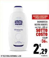 Neutro Roberts - Bagnodoccia