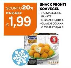 Soavegel - Snack Pronti