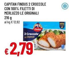 Findus - 2 Croccole Con 100% Filetti Di Merluzzo