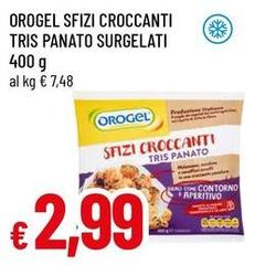 Orogel - Sfizi Croccanti Tris Panato Surgelati