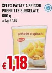 Selex - Patate A Spicchi Prefritte Surgelate