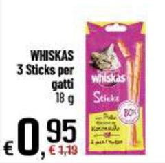 Whiskas - 3 Sticks Per Gatti
