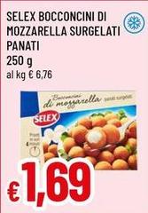 Selex - Bocconcini Di Mozzarella Surgelati Panati