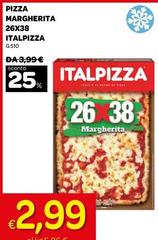 Italpizza - Pizza Margherita 26x38