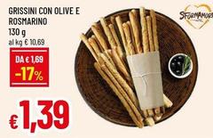 Sfornamore - Grissini Con Olive E Rosmarino