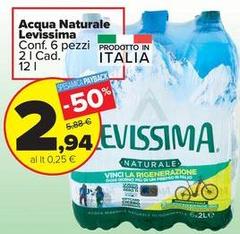 Levissima - Acqua Naturale