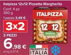 Italpizza -  12x12 Pizzette Margherita