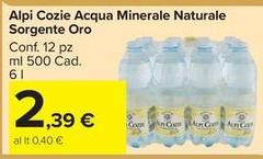 Alpì - Cozie Acqua Minerale Naturale