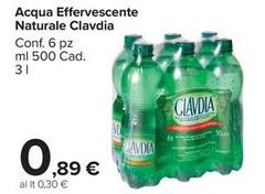 Clavdia - Acqua Effervescente Naturale