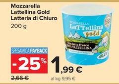 Latteria sociale di chiuro - Mozzarella Lattelina Gold