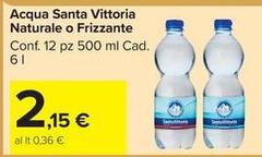 Santa vittoria - Acqua Naturale O Frizzante