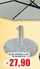 Base Ombrellone In Graniglia