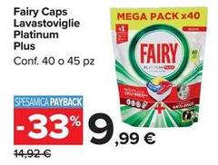 Fairy - Caps Lavastoviglie Platinum Plus