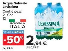 Levissima - Acqua Naturale