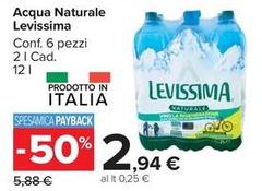 Levissima - Acqua Naturale
