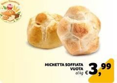 Michetta Soffiata Vuota
