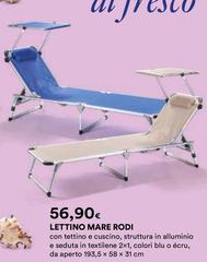 Mare - Lettino  Rodi