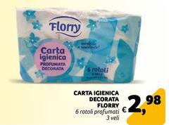 Florry - Carta Igienica Decorata