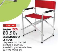 Le Cose - Sedia Registra
