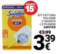 Swiffer - Kit Cattura Polvere (1 Manico +3 Piumini)
