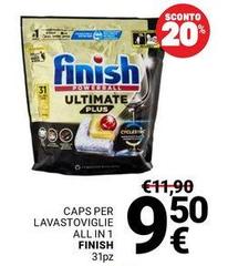 Finish - Caps Per Lavastoviglie All In 1