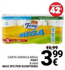 Foxy - Carta Igienica Mega