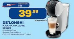 De Longhi - Macchina Da Caffe' EDG226