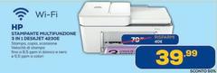 HP - Stampante Multifunzione 3 In 1 Deskjet 4820E