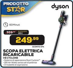 Dyson - Scopa Elettrica Ricaricabile V8 Cyclone