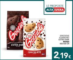 Pavesi - Gocciole Classiche/Extra Dark