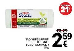 Domopak - Sacchi Per Rifiuti Organici Spazzy