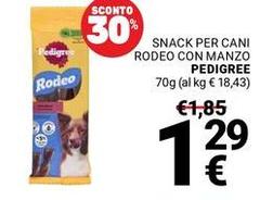 Pedigree - Snack Per Cani Rodeo Con Manzo