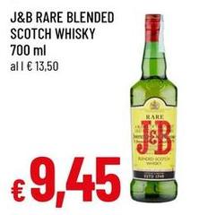 J&B - Rare Blended Scotch Whisky